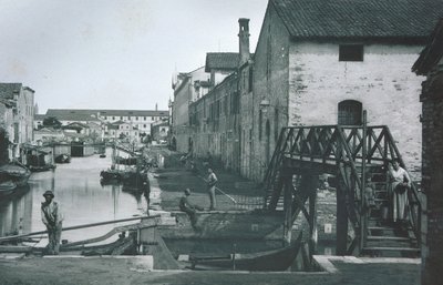 View of a Canal by Italian Photographer